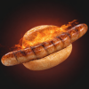 Bratwurst mit Brötchen